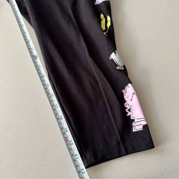 NWT Torrid Disney Alice In Wonderland & Beauty & The Beast Crop Leggings 3X - Picture 7 of 12